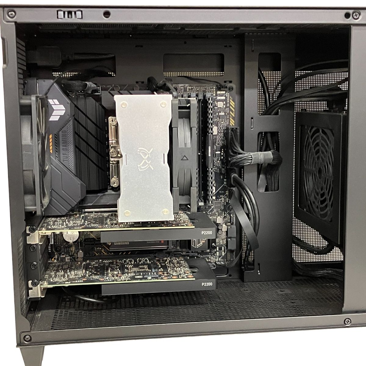 自作 デスクトップ PC TUF GAMING B660M-PLUS D4 i5-12600 6Core 32GB