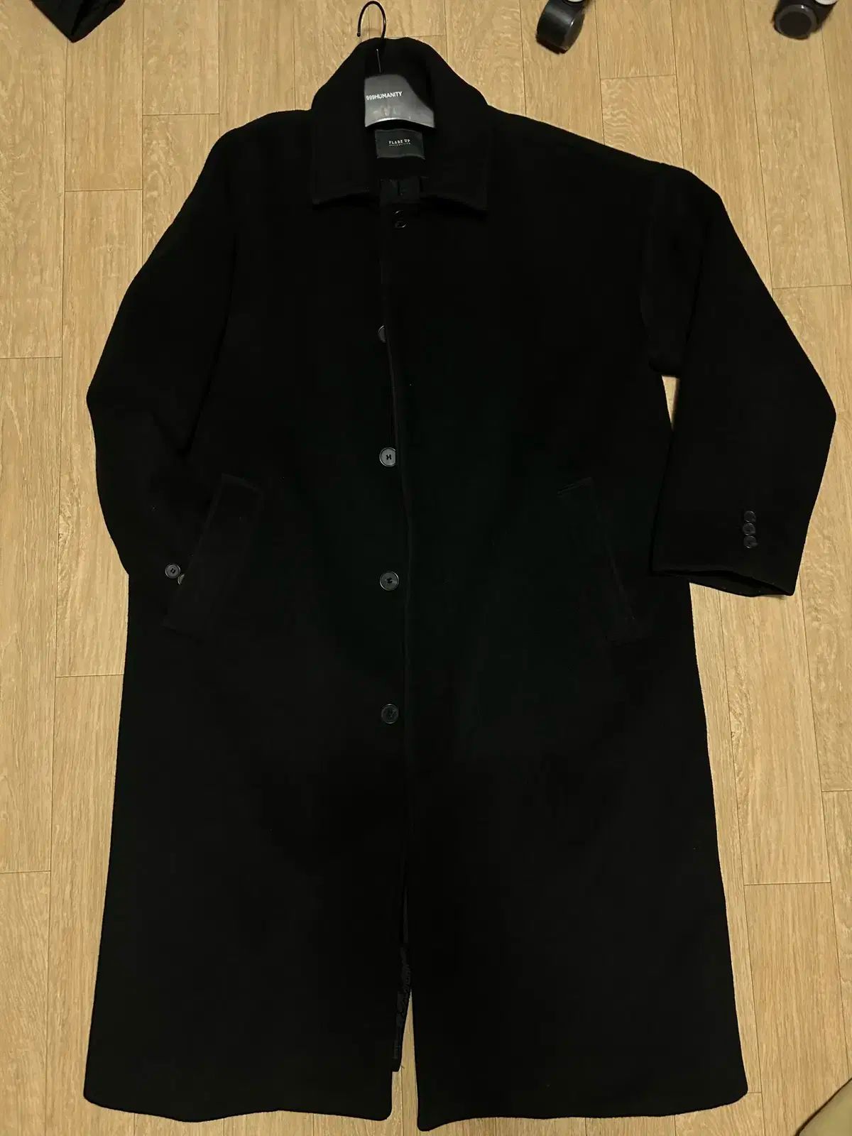 2 フ アップ オーバーサイズ バルマカーン ロングコート