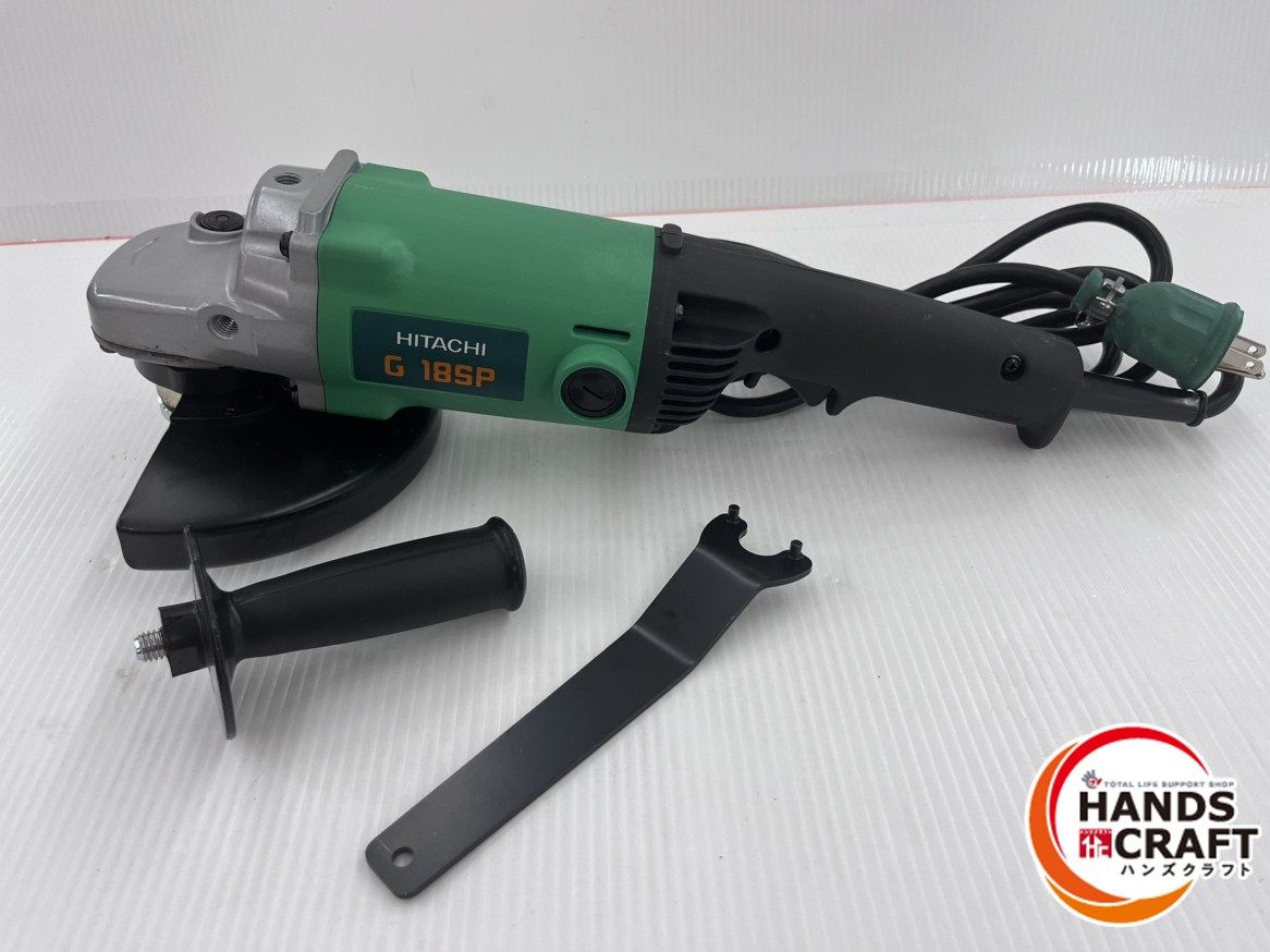 日立 HITACHI 180mm 電気ディスクグラインダ G18SP 100V 品