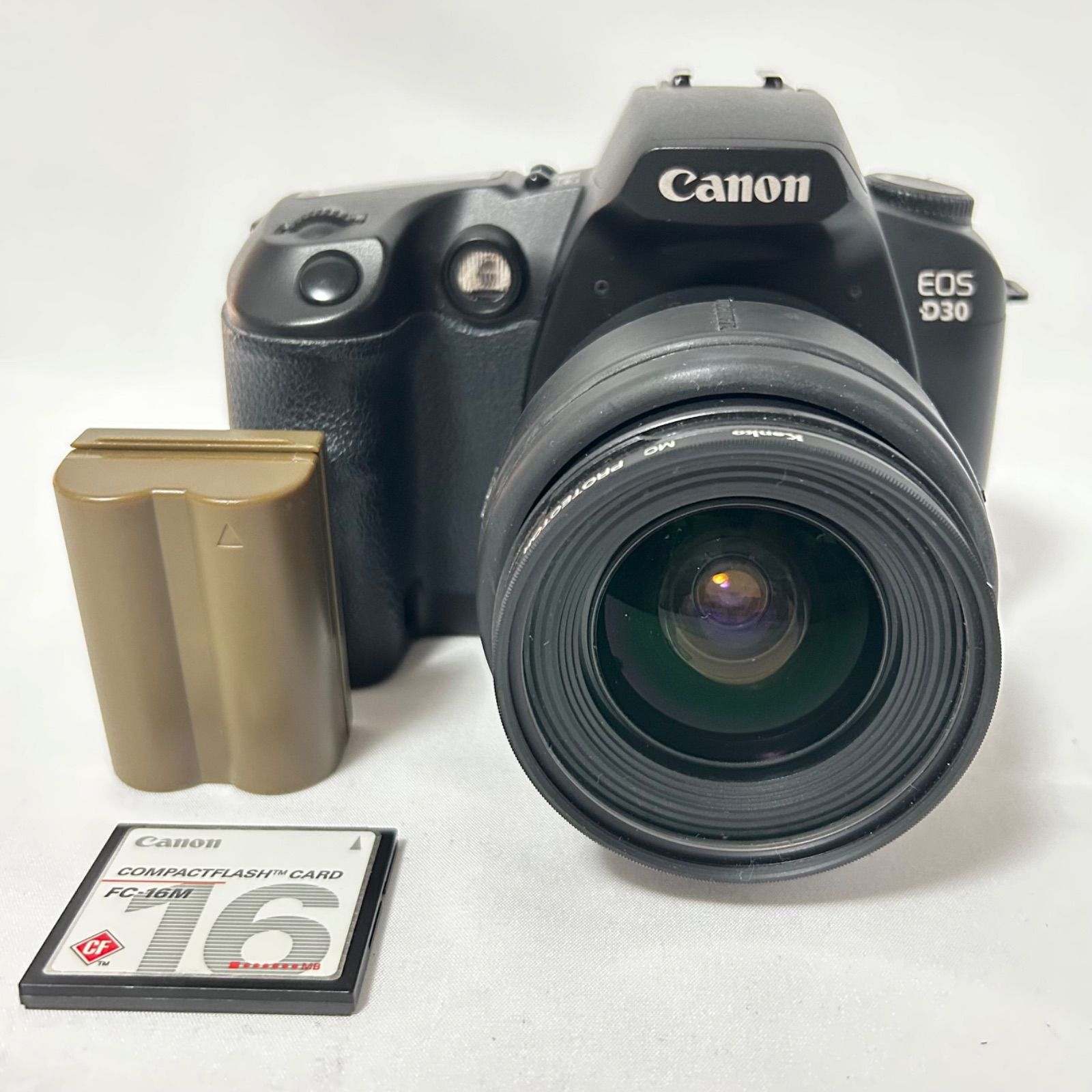 バッテリー FCカード付】Canon EOS D30 キヤノン イオス レンズ TAMRON