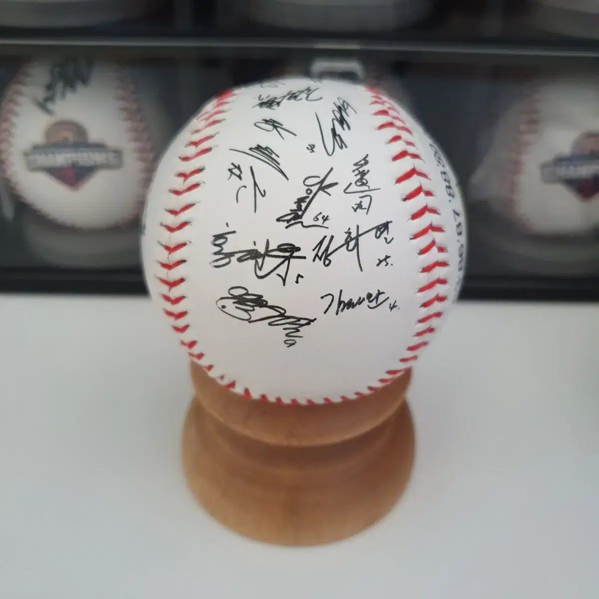  HAITAIタイガース 91優勝記念球 チームロゴ入り野球ボール 野球ボール KIAタイガース 記念グッズ 野球