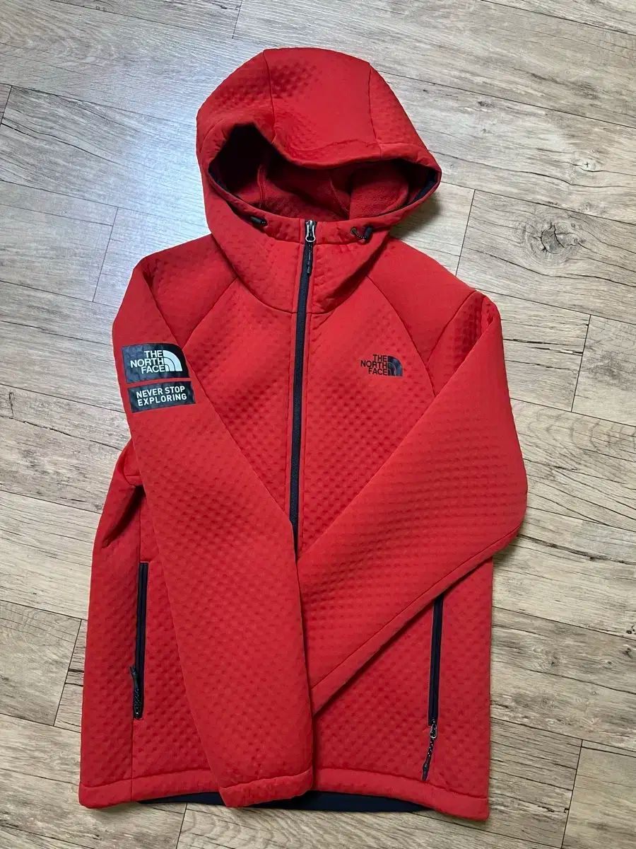 ザノースフェイス フリース フードジップアップ M