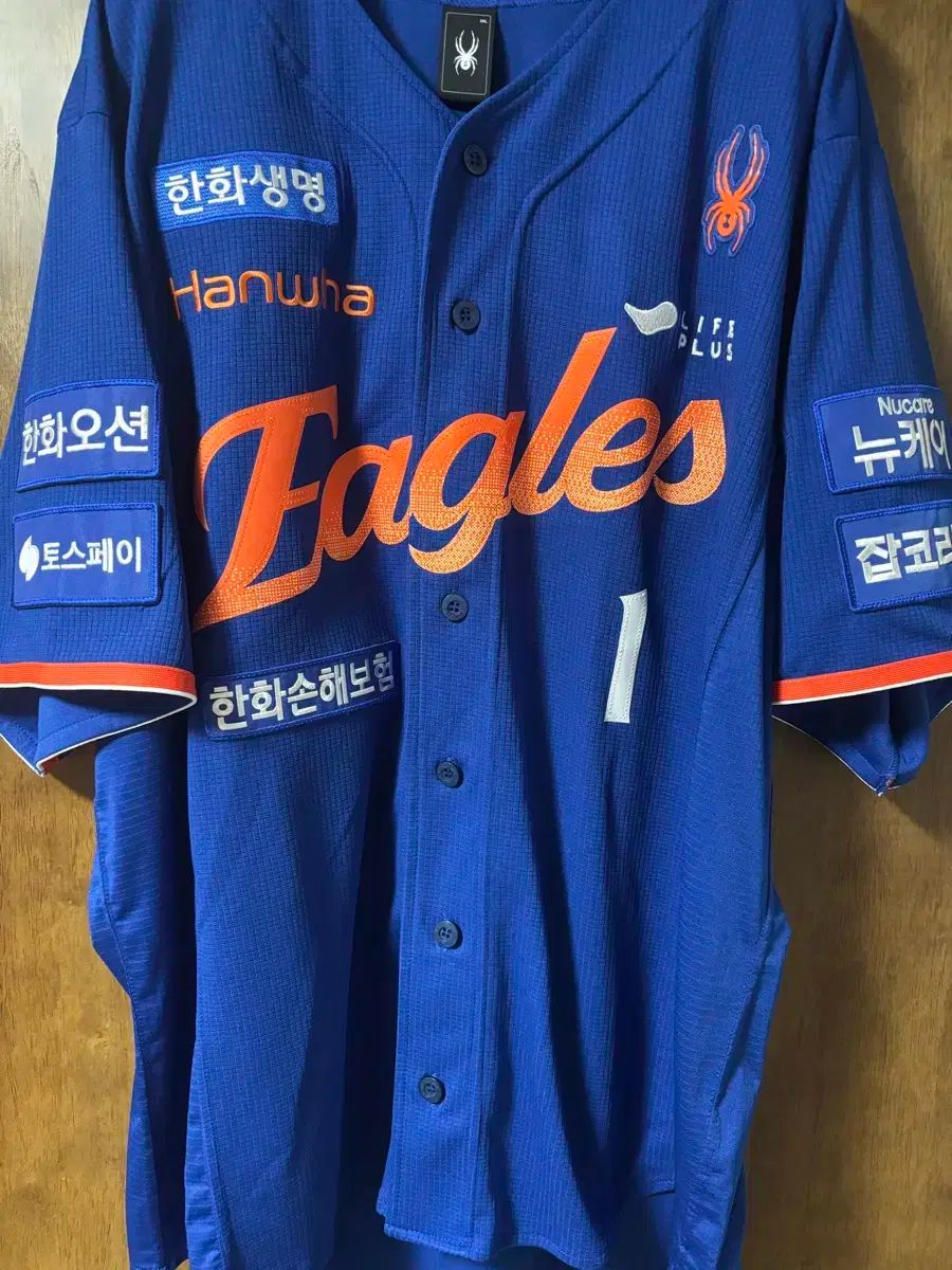スパイダー Hanwhae Eagles ハンファ イーグルス 文 棟柱 ムン ドンジュ アセンティック 썸니フォーム 3xl
