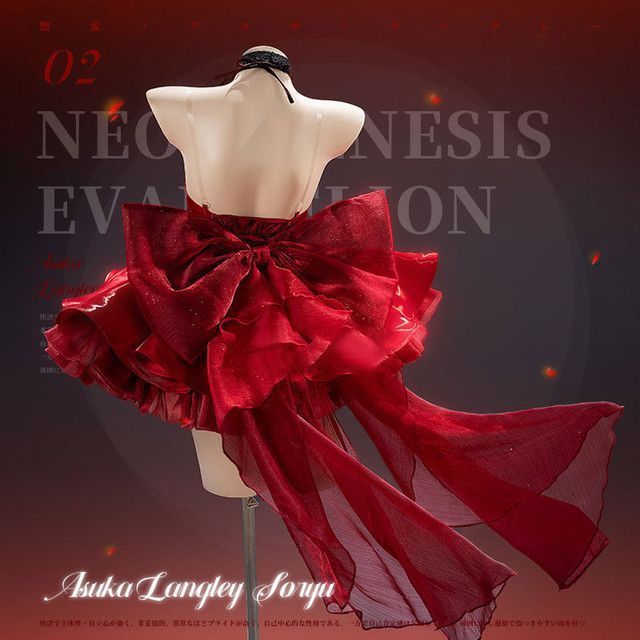 コスプレ衣装 エヴァンゲリオン 式波 アスカ ラングレー 綾波レイ ドレス 勝利の女神 ニーケ レディース アニメ コスチューム ハイヒール