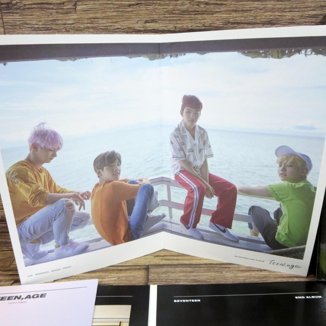 トレカ付き/ジュン】SEVENTEEN 2集 TEEN, AGE 韓国版CD□z30968 - メルカリ