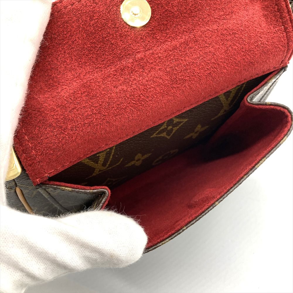 ルイヴィトン LOUIS VUITTON ヴィバシテ PM ショルダーバッグ モノグラム キャンバス M51165 ブラウン ゴールド金具 CA1014 レディース DECORATOM_COM_BR