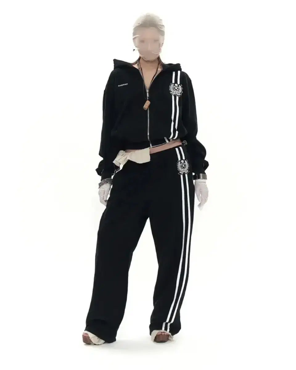 604services 604サービス ビディッド スクールロゴ トラックパンツ