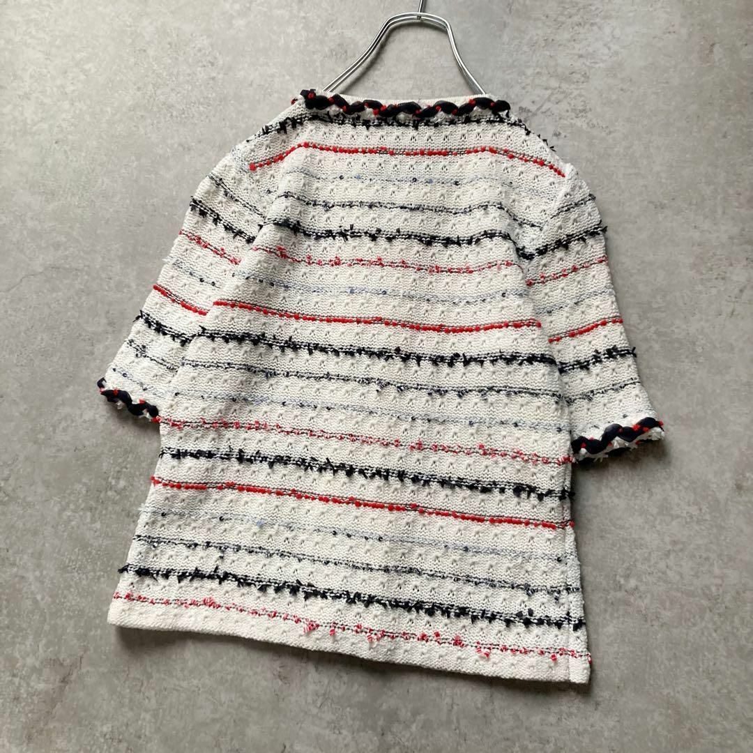 ニットカーディガン Wスライダー