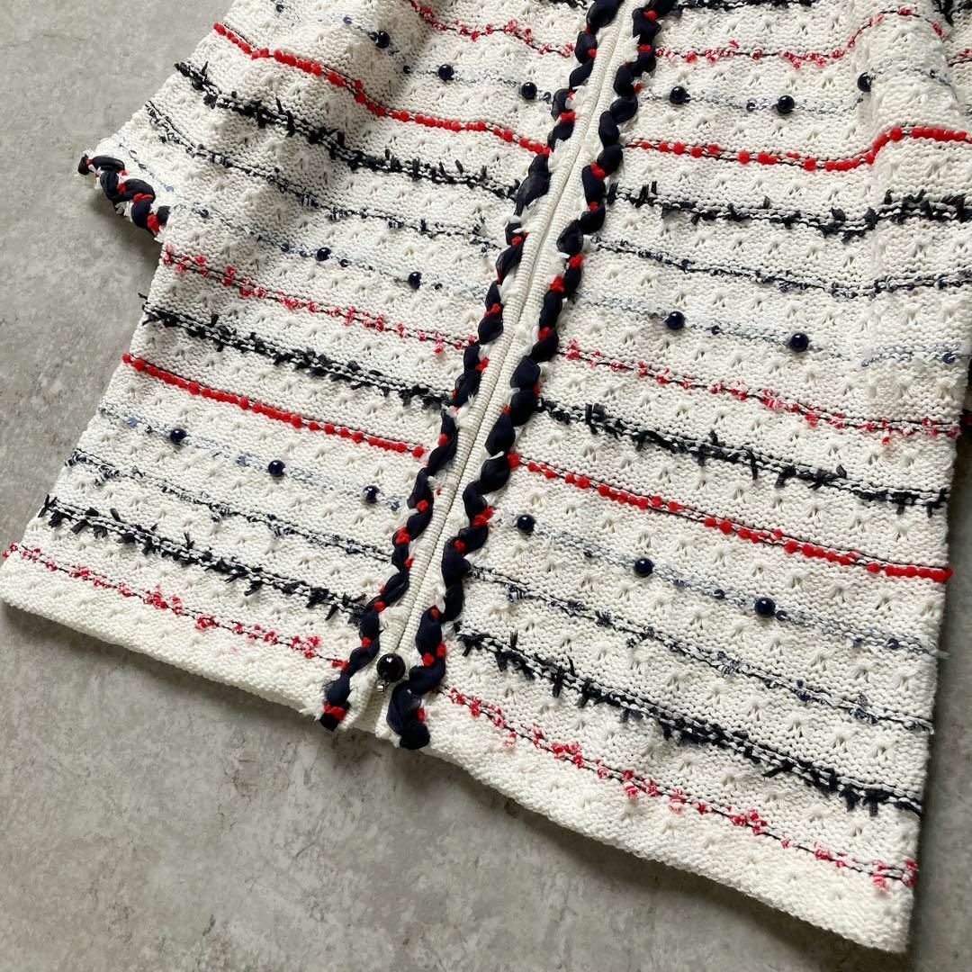 半袖ツイードジャケット