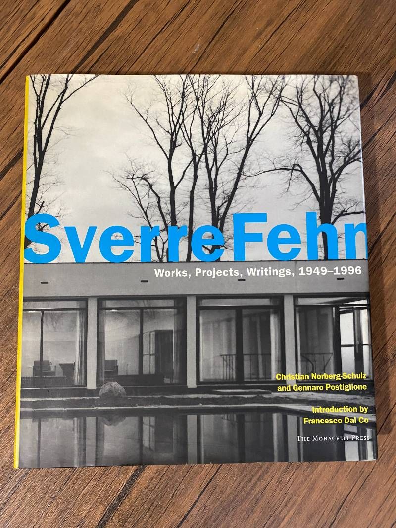 Sverre Fehn works projects writings 1949-1996 スヴェール フェーン作品集