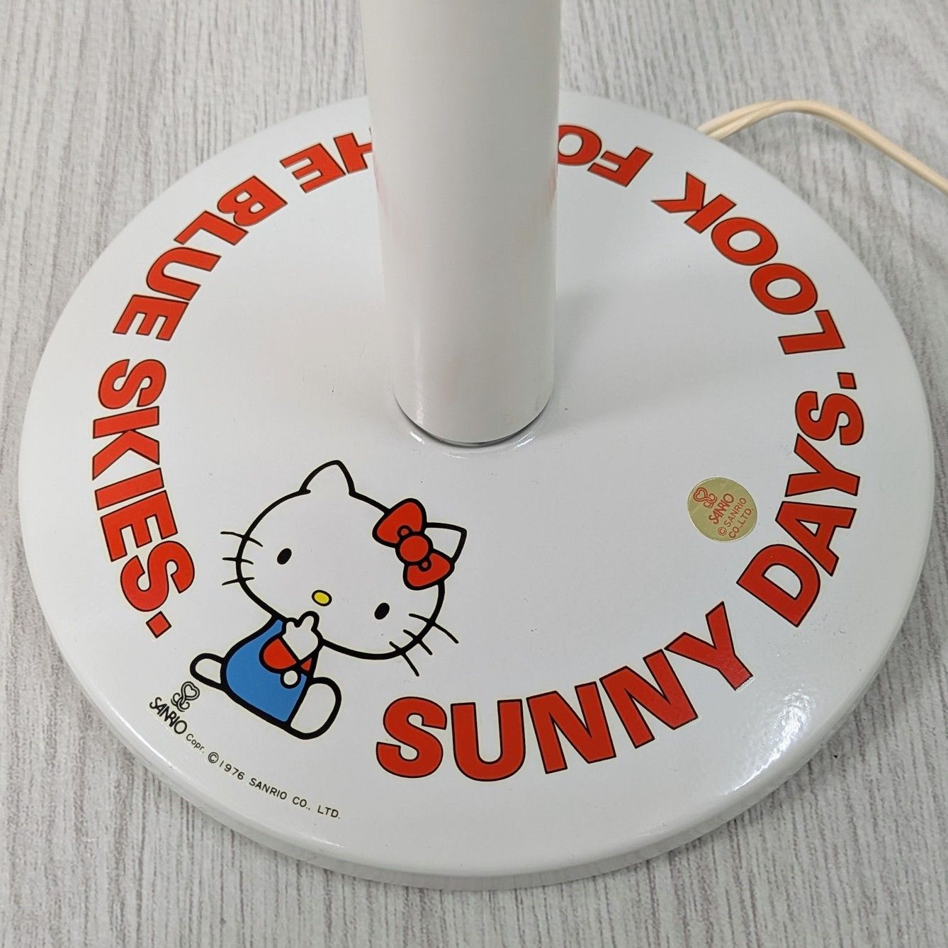 ハローキティ デスクランプ 1976年 テーブルライト HelloKitty テーブルランプ キティちゃん NEXPOTALLINN_EU