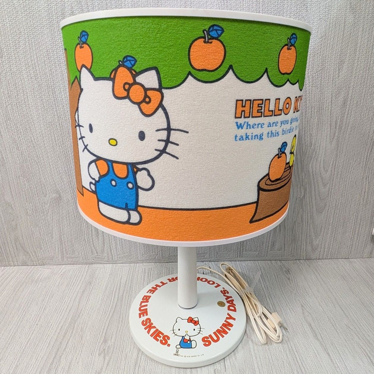 ハローキティ デスクランプ 1976年 テーブルライト HelloKitty テーブルランプ キティちゃん