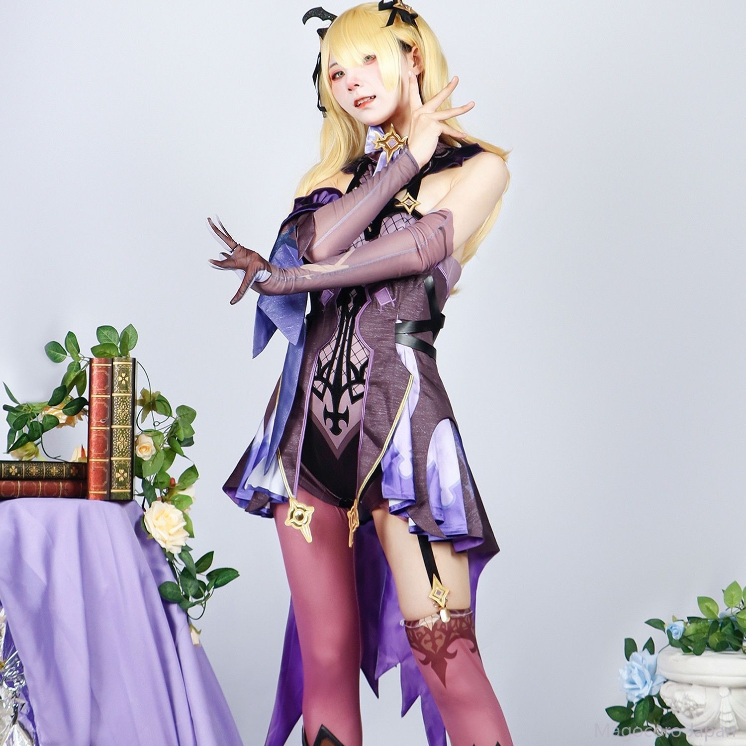 コスプレ衣装 原神 フィッシュル コスチューム セット ゲーム コスプレ服 断罪の皇女 アニメ