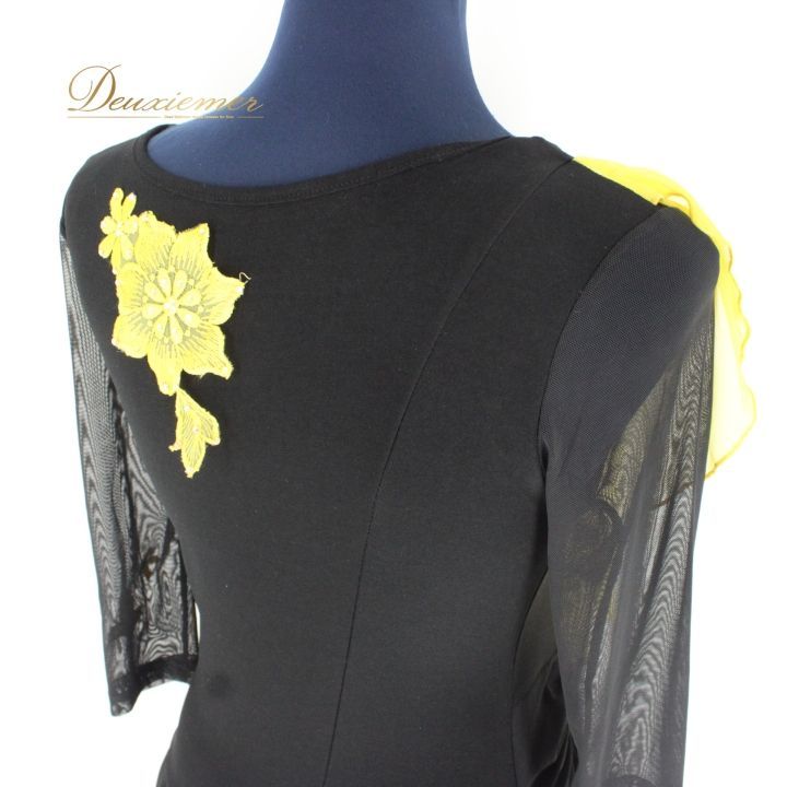 ラインストーン ブラック系