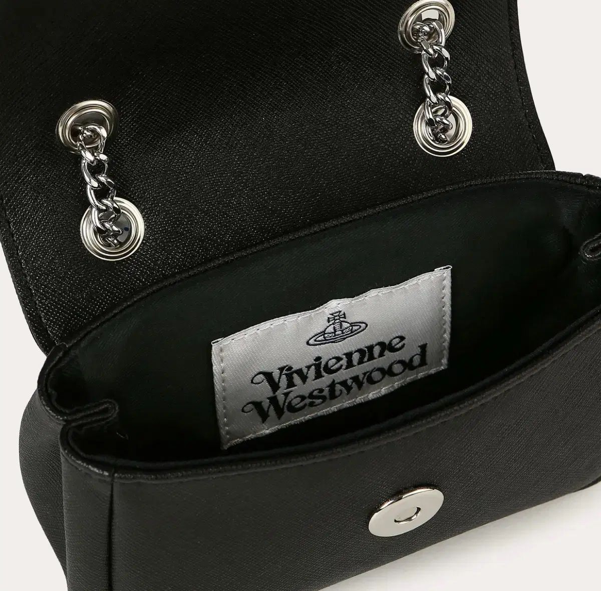 Vivienne Westwood レザー チェーン ショルダーバッグ Vivienne 
