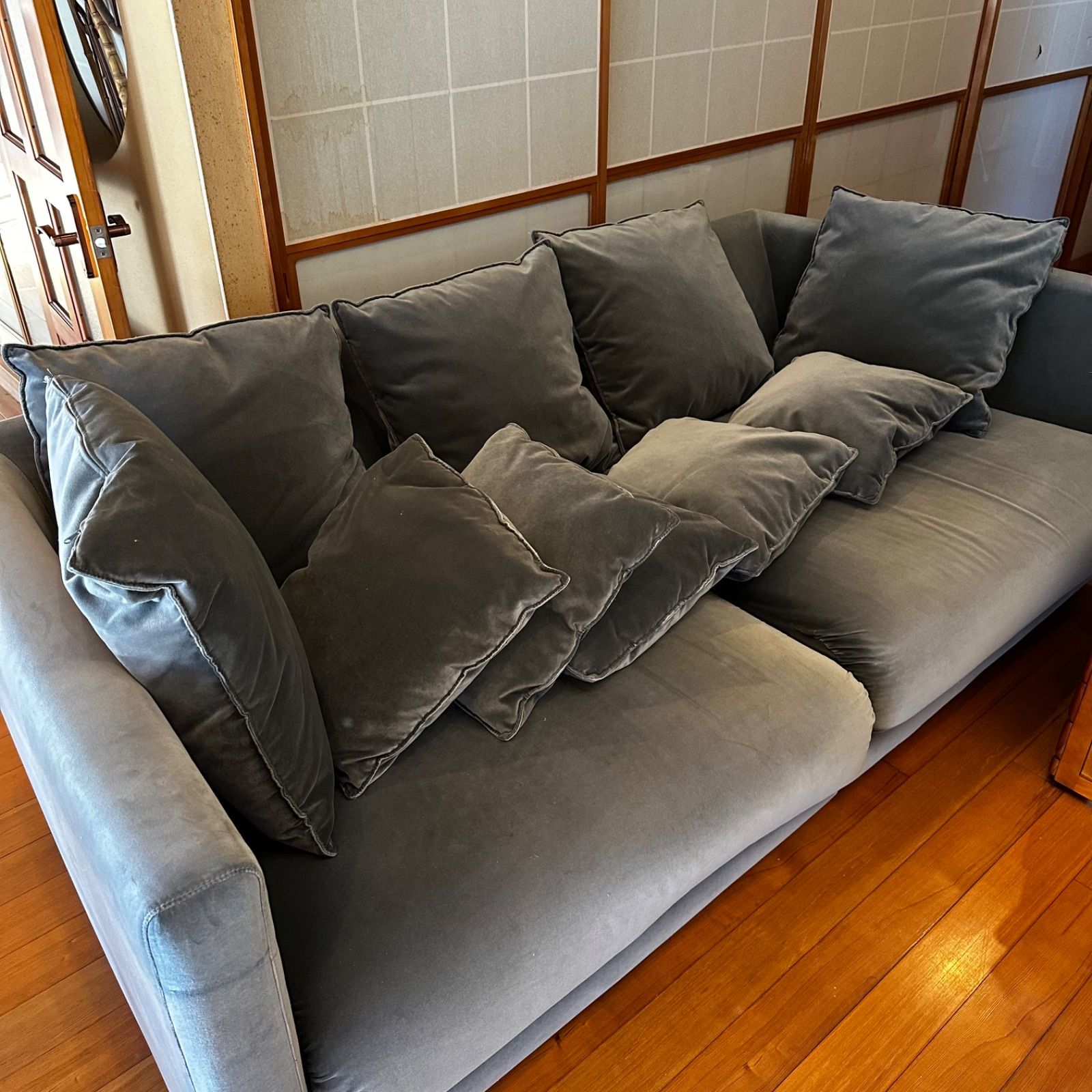 IKEAストックホルム 3人掛けソファ - メルカリ