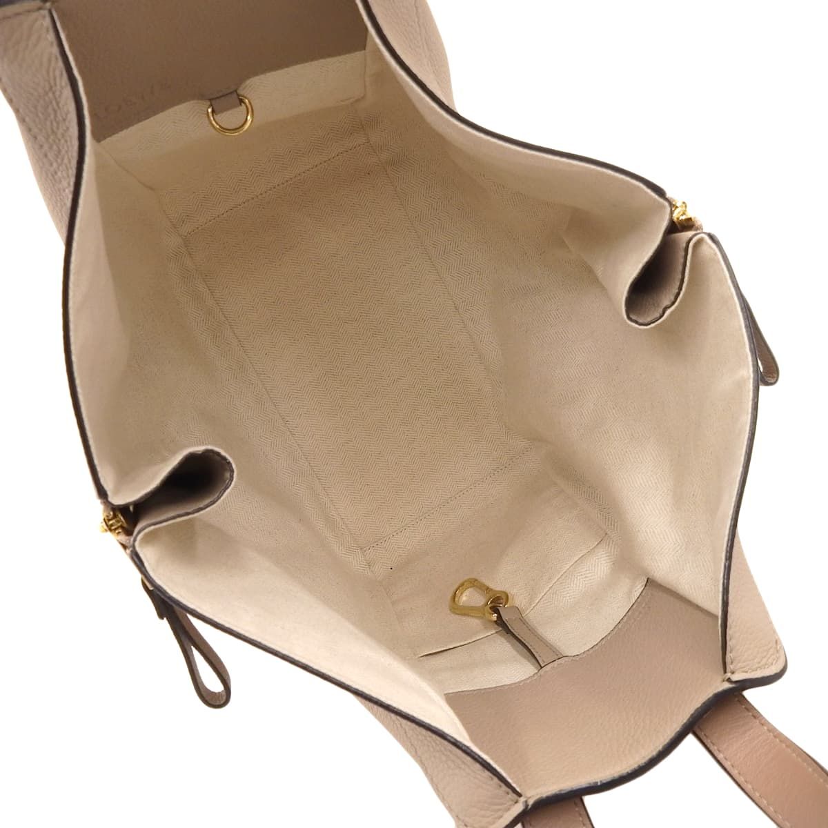 LOEWE ロエベ Hammock ハンモック スモールバッグ ハンドバッグ ショルダー 2WAY 肩掛け グレインカーフレザー サンド グレージュ ゴールド金具 A538S35X51 レディース 40802157787 アラモード DECORATOM_COM_BR