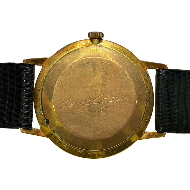 SEIKO セイコー クラウン 手巻 腕時計 シルバー文字盤 - メルカリ