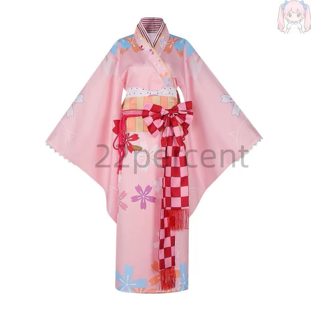 魔法少女まどか マギカ 鹿目まどか かなめまどか 浴衣コス服 着物 風 コスプレ衣装 cosplay イベント アニメ 変身 変装 仮装 パーティー