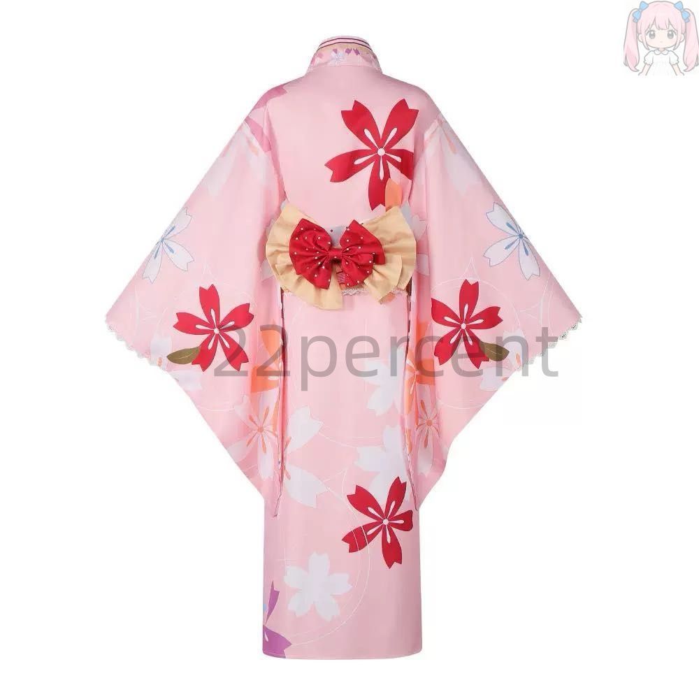 魔法少女まどか マギカ 鹿目まどか かなめまどか 浴衣コス服 着物 風 コスプレ衣装 cosplay イベント アニメ 変身 変装 仮装 パーティー