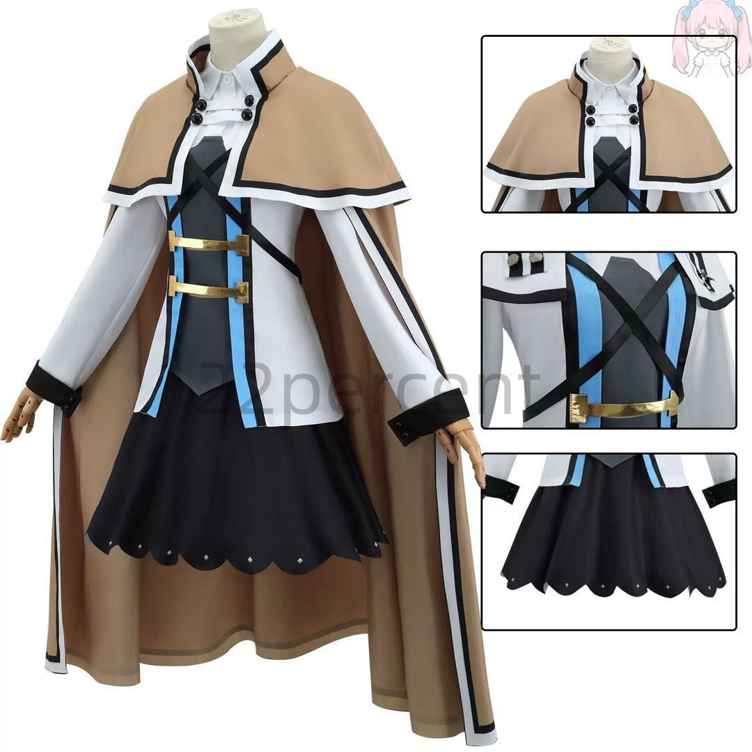 無職転生 異世界行ったら本気だす ロキシー ミグルディア グレイラット コスプレ衣装 ウィッグと靴追加 イベント 演出服 二次会 イ