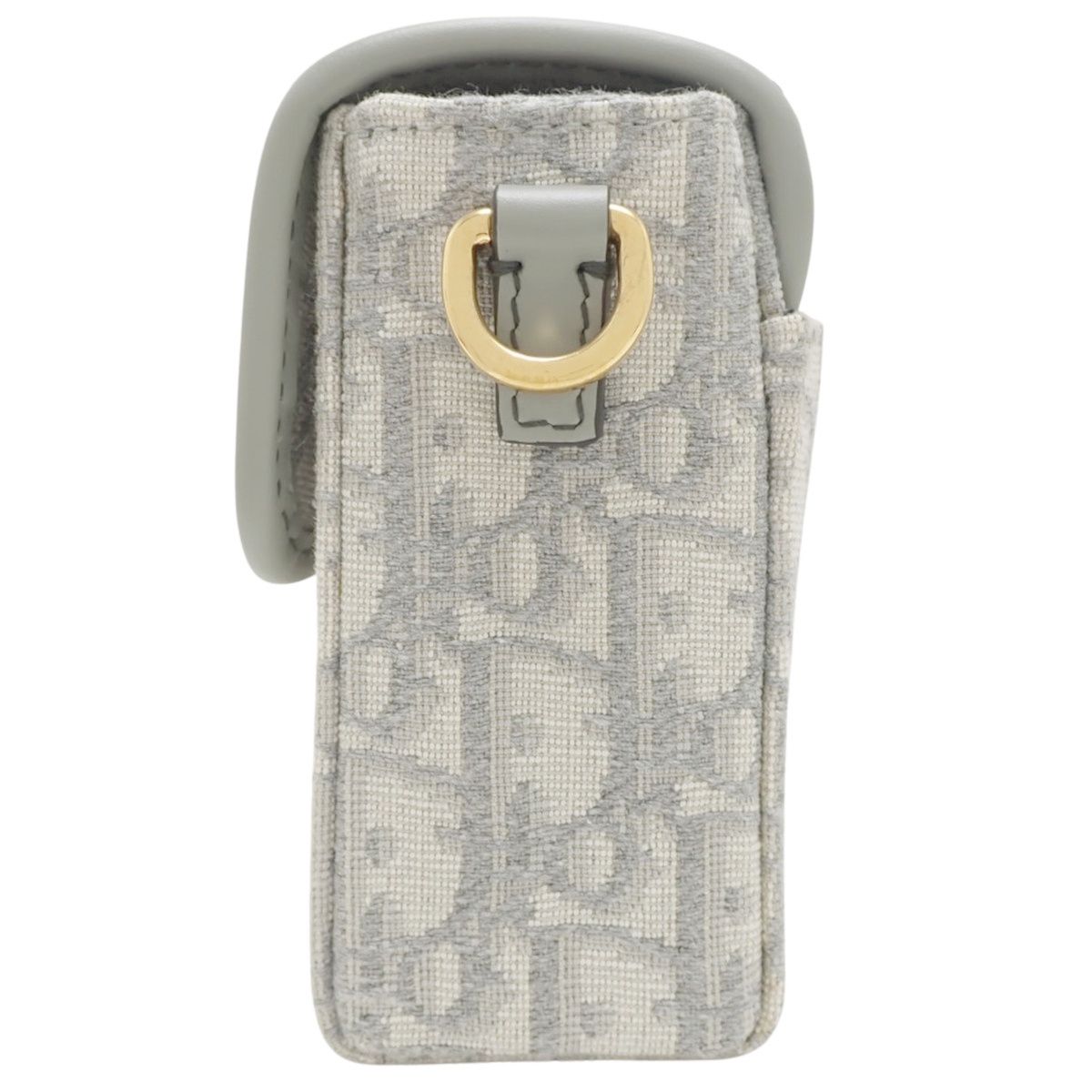 Christian Dior クリスチャン ディオール モンテーニュ オブリーク 30 MONTAIGNE バッグ ショルダー クロスボディ キャンバス レザー ライトグレー アイボリー ゴールド金具 レディース 40802162941 アラモード DECORATOM_COM_BR