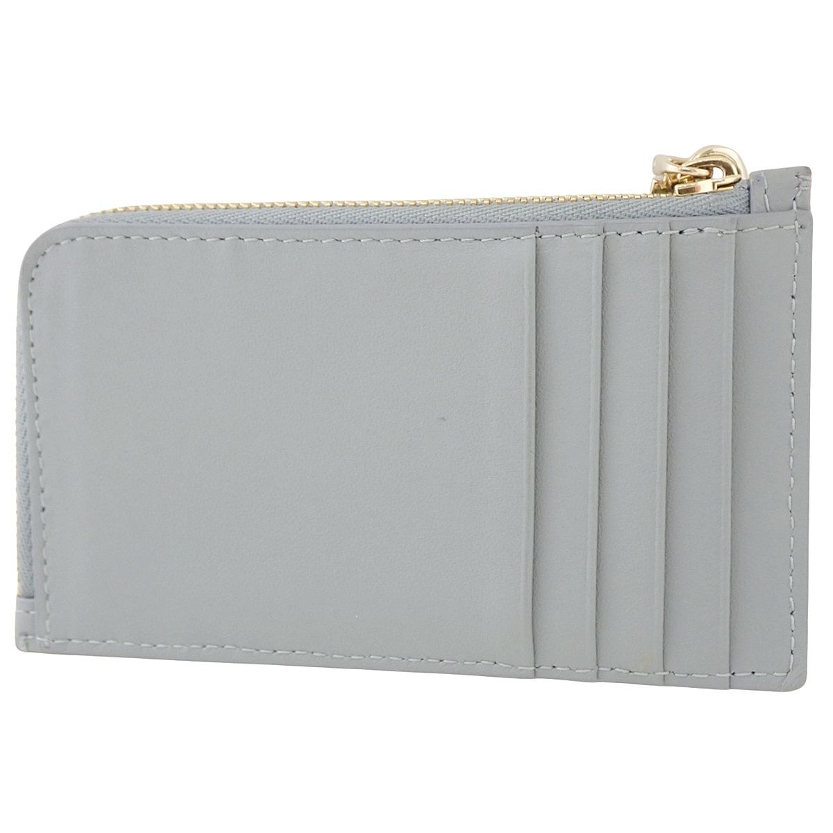 Christian Dior クリスチャン ディオール Lady Dior Cosmos ジップ カードホルダー レディディオール ラムスキン ライトブルー水色 シャンパンゴールド金具 S0965ONMJ_M81B 40802163194 アラモード