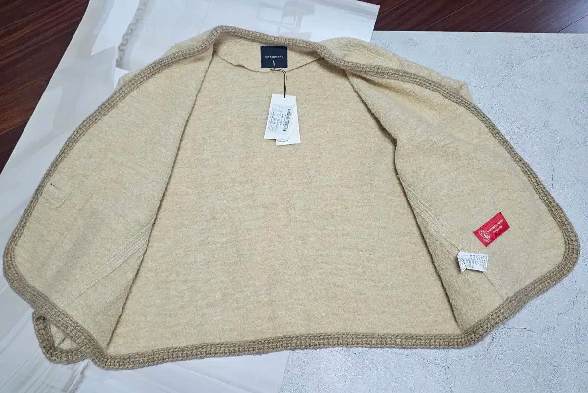 the CASHMERE ジャケットカーディガン カシミア アルパカ ウール