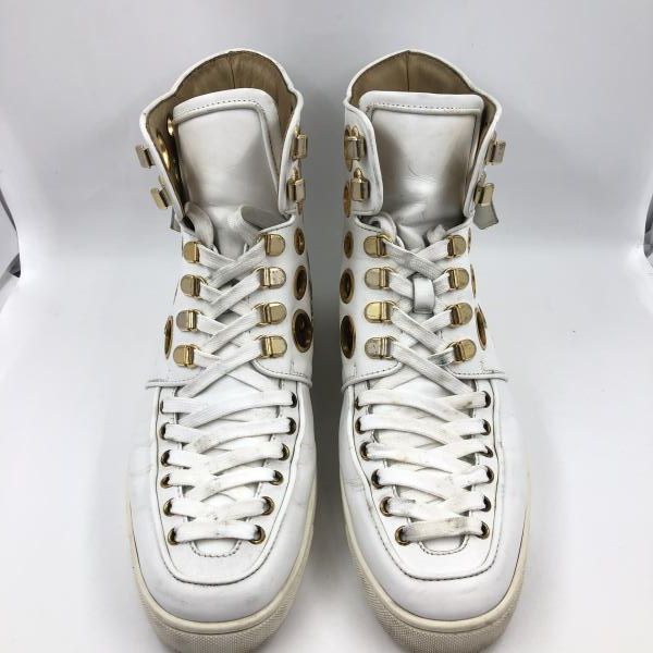 Christian Louboutin アルフィブリー ハイカットスニーカー ホワイト size 44 クリスチャン ルブタン 24
