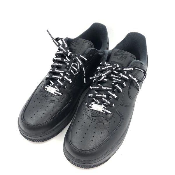 NIKE×Supreme AIR FORCE1 LOW Black 26cm CU9225-001 ナイキ シュプリーム 24