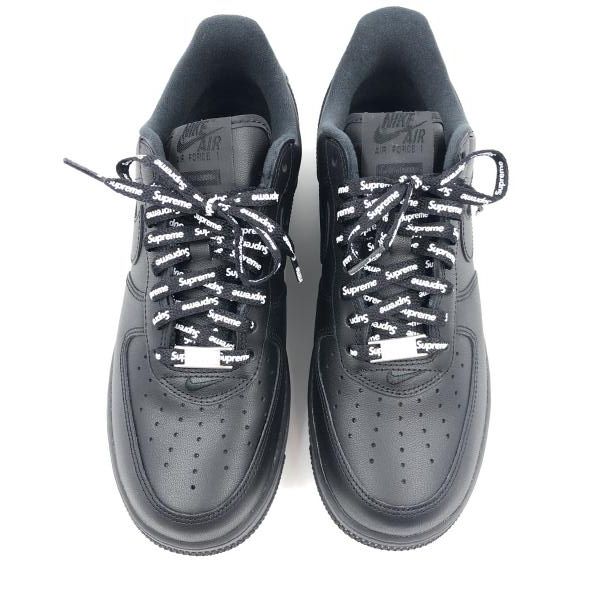 NIKE×Supreme AIR FORCE 1 LOW Black 26 cm CU 9225-001 ナイキ シュプリーム 24