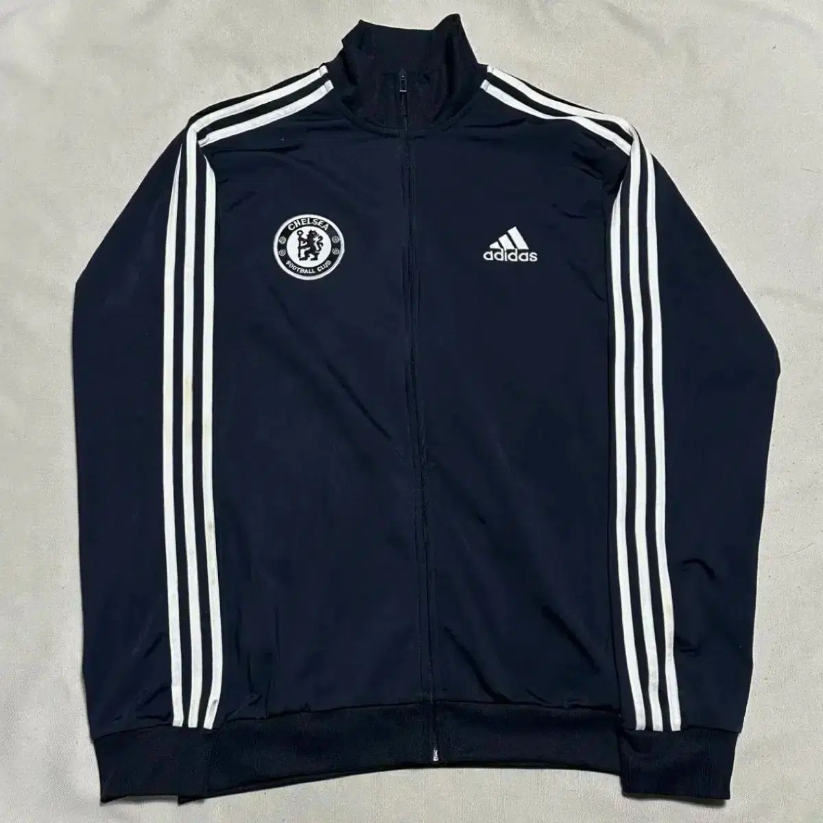 アディダス チェルシー ネイビー トラックジャージ
