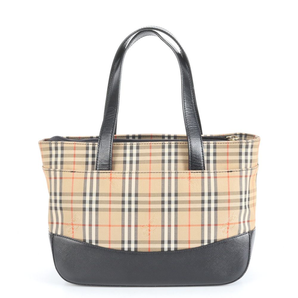 良品✨Burberry トートバッグ レザー 2way A4可 ノバチェック 良品✨Burberry トートバッグ レザー 2way A4可 ノバチェック 良品