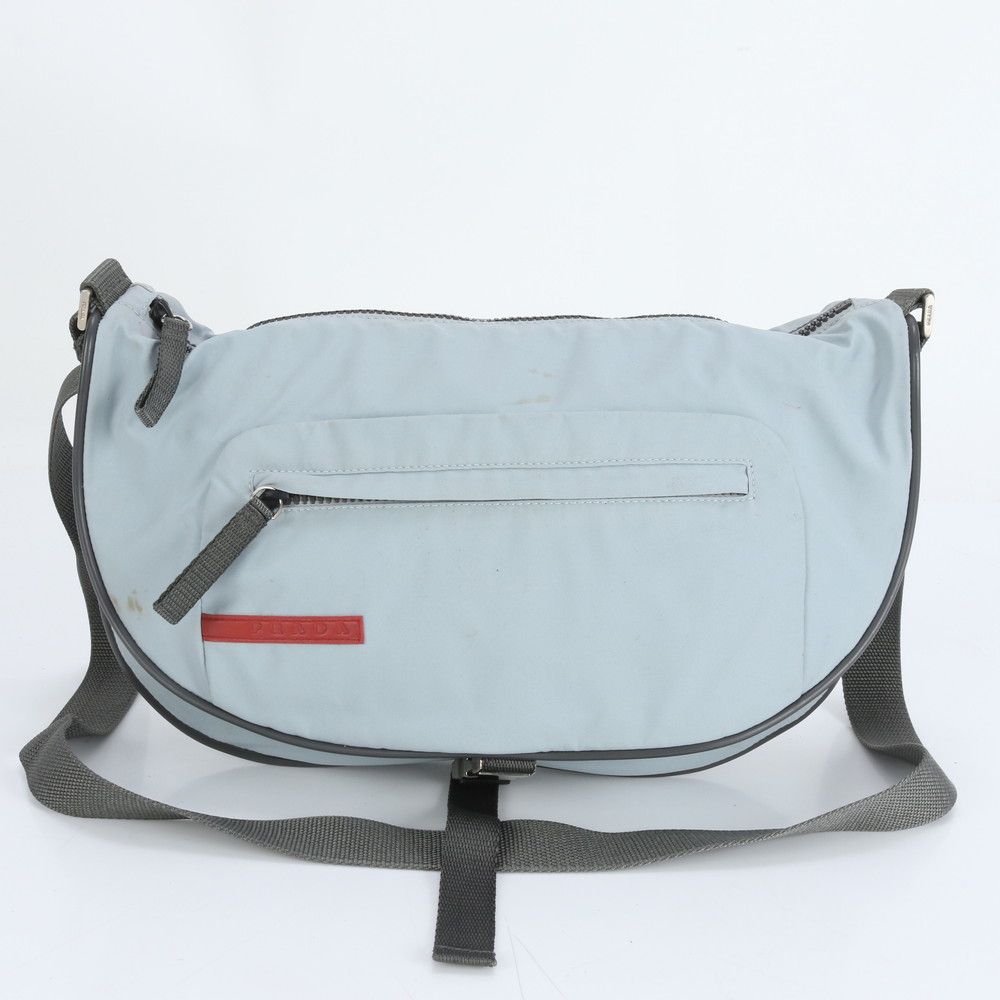 プラダ スポーツ ショルダーバッグ 斜め掛け メッセンジャー ビジネス 通勤 4VS055 メンズ ECE CX43-2