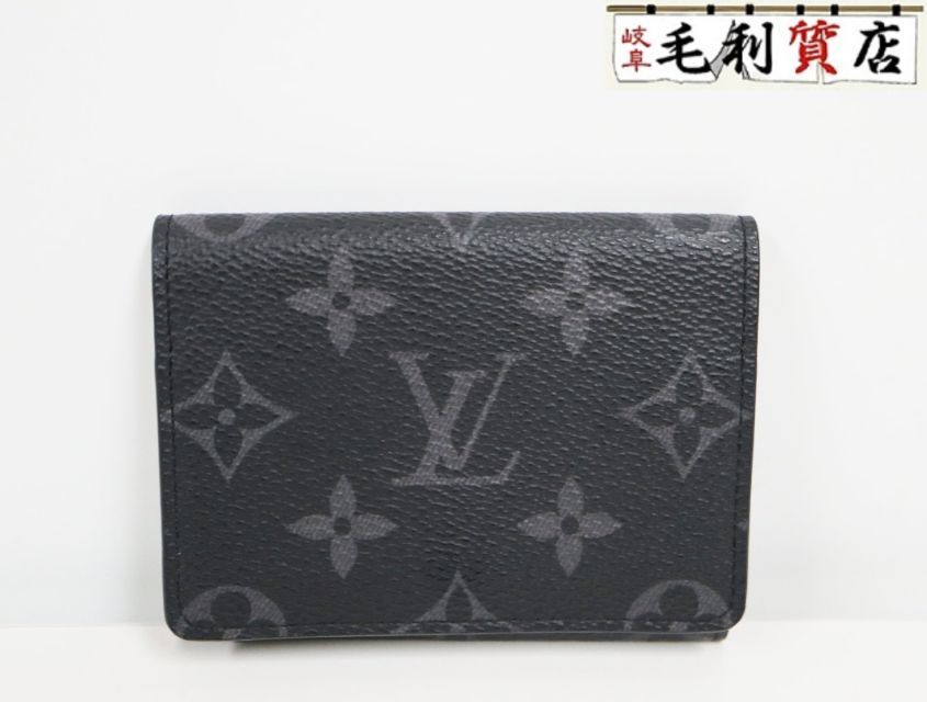 ルイヴィトン LOUIS VUITTON カードケース アンヴェロップ･カルト ドゥ ヴィジット M12874 名刺入れ メンズ 小物