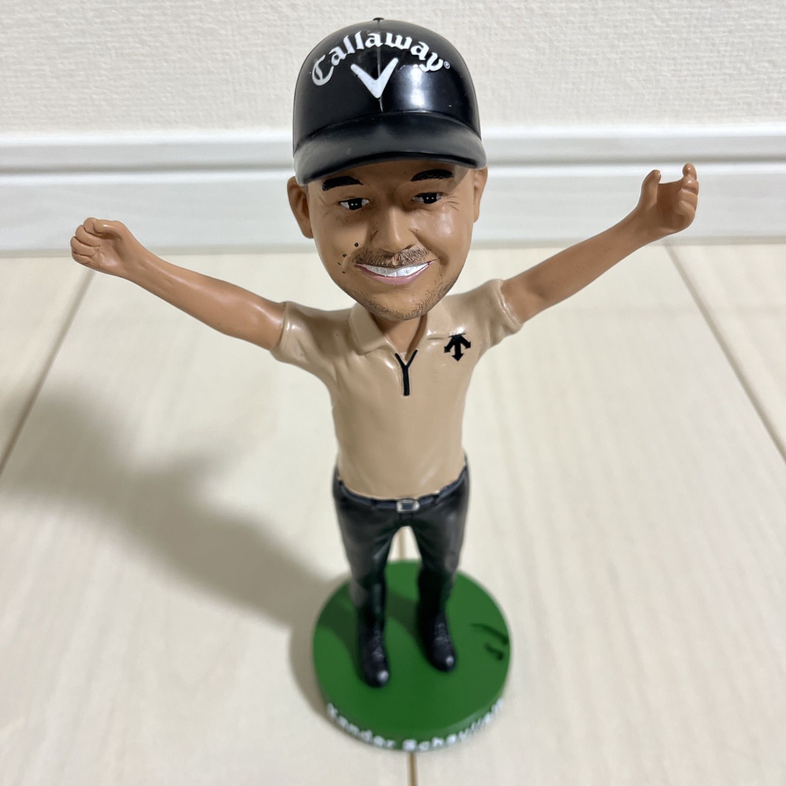 非売品ザンダー・シャウフェレ キャロウェイ　 ボブルヘッド フィギュア 非売品 サンダー・シャウフェレ キャロウェイ限定ボブルヘッド 非売品