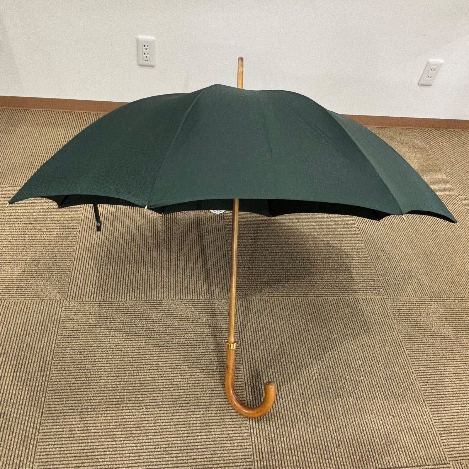  LOUIS VUITTON ルイヴィトン アンブレラ 雨傘 傘 グリーン系 ユニセックス 雨傘 長傘