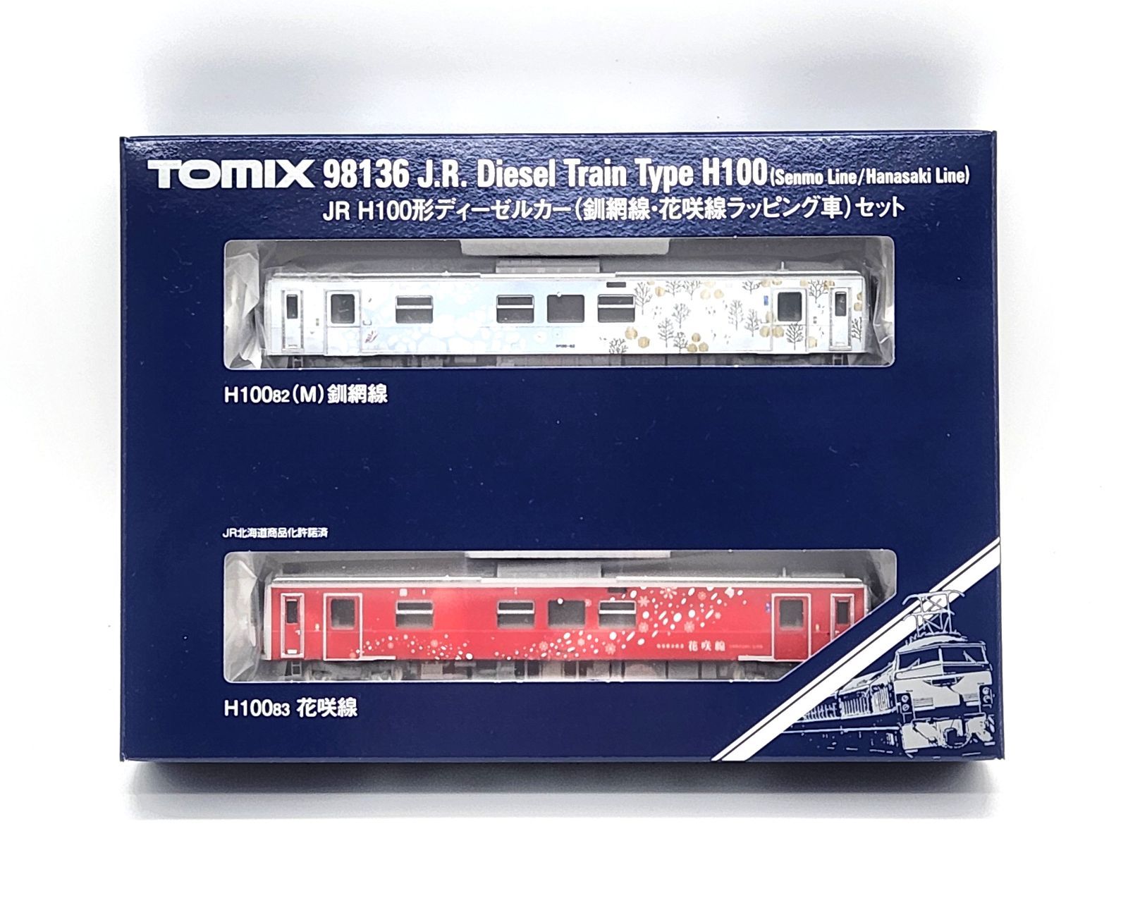 TOMIX 98136 JR H100形ディーゼルカー 釧網線 花咲線ラッピング車 セット