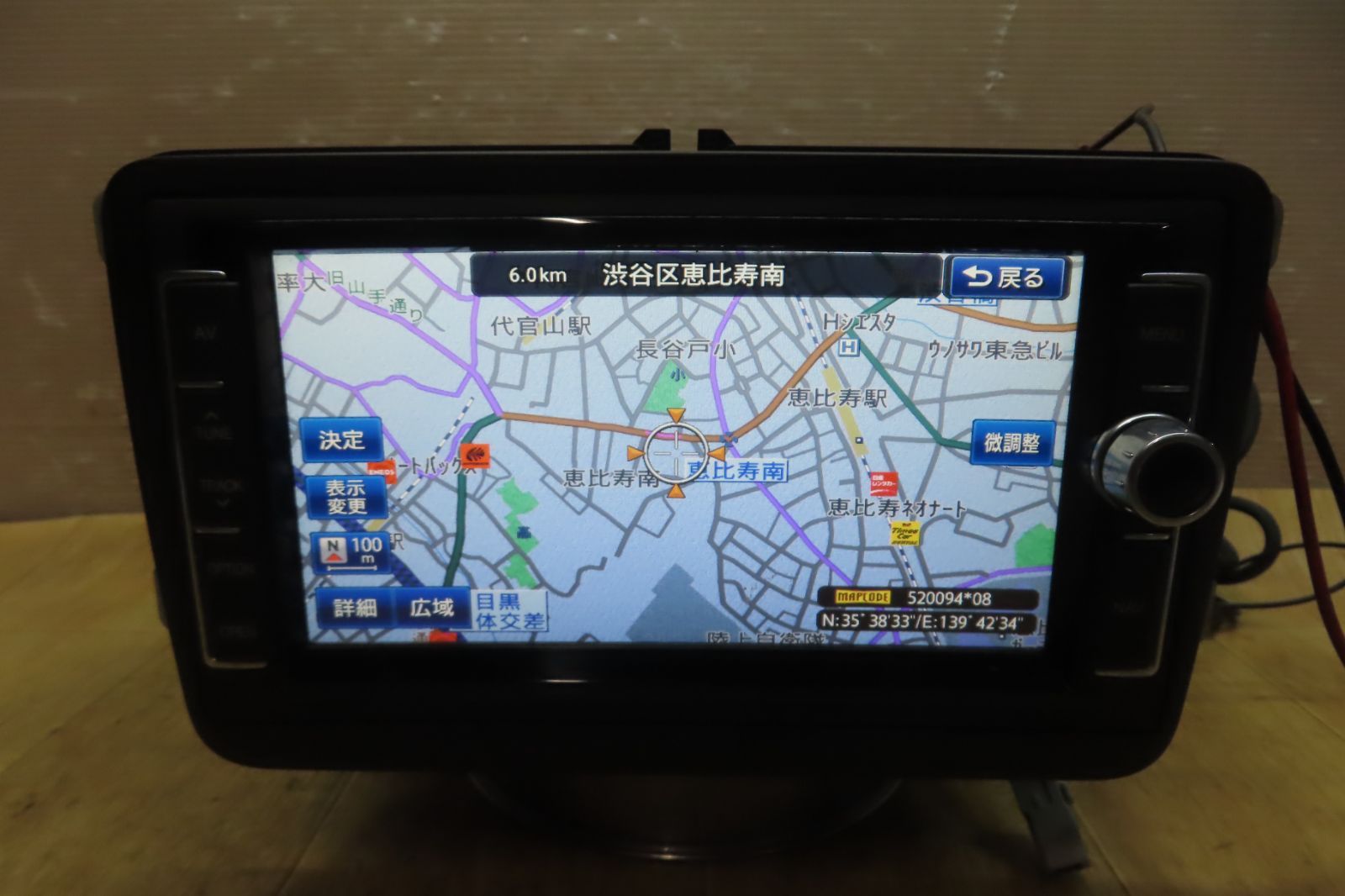 付 F4490 フォルクスワーゲン ゴルフ6 1KCBZ クラリオン製 JOVDC2H01 純正ナビ 地図2016年 フルセグ Bluetooth CD DVD再生OK