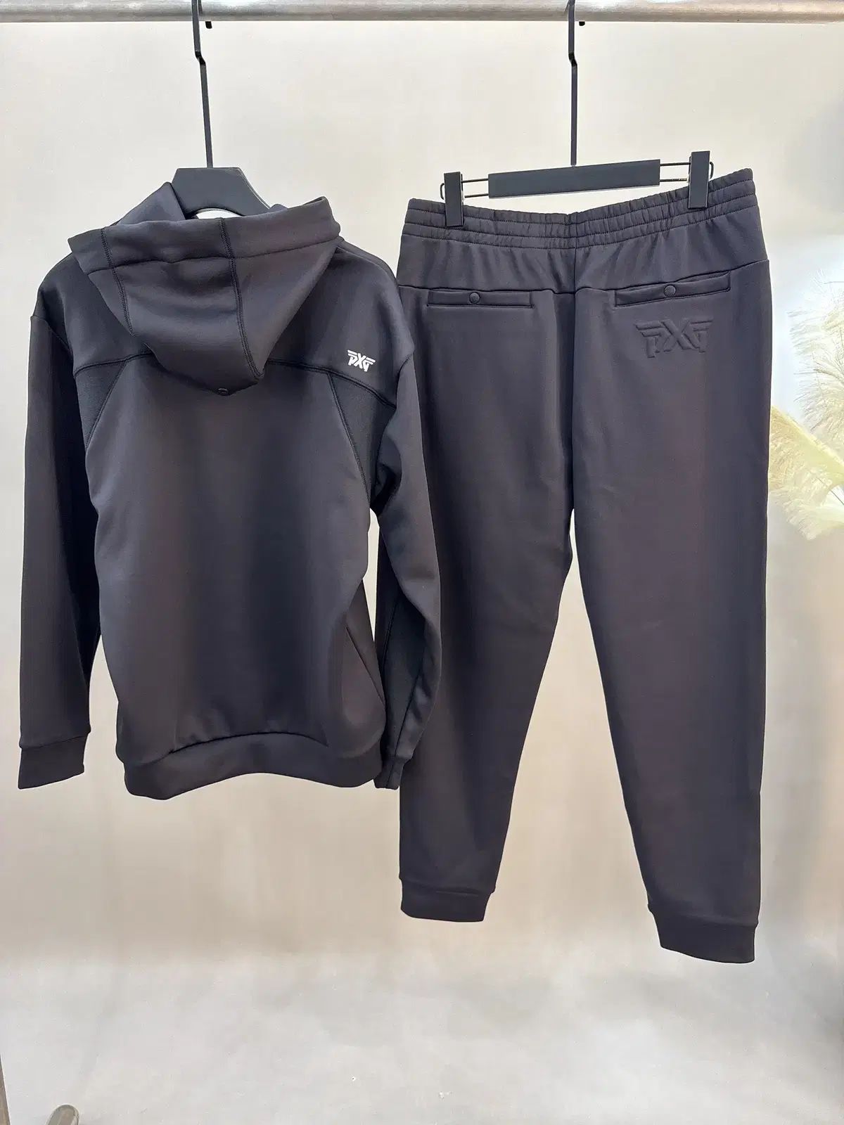PXG メンズゴルフ フード-ズボン トレーナー セット