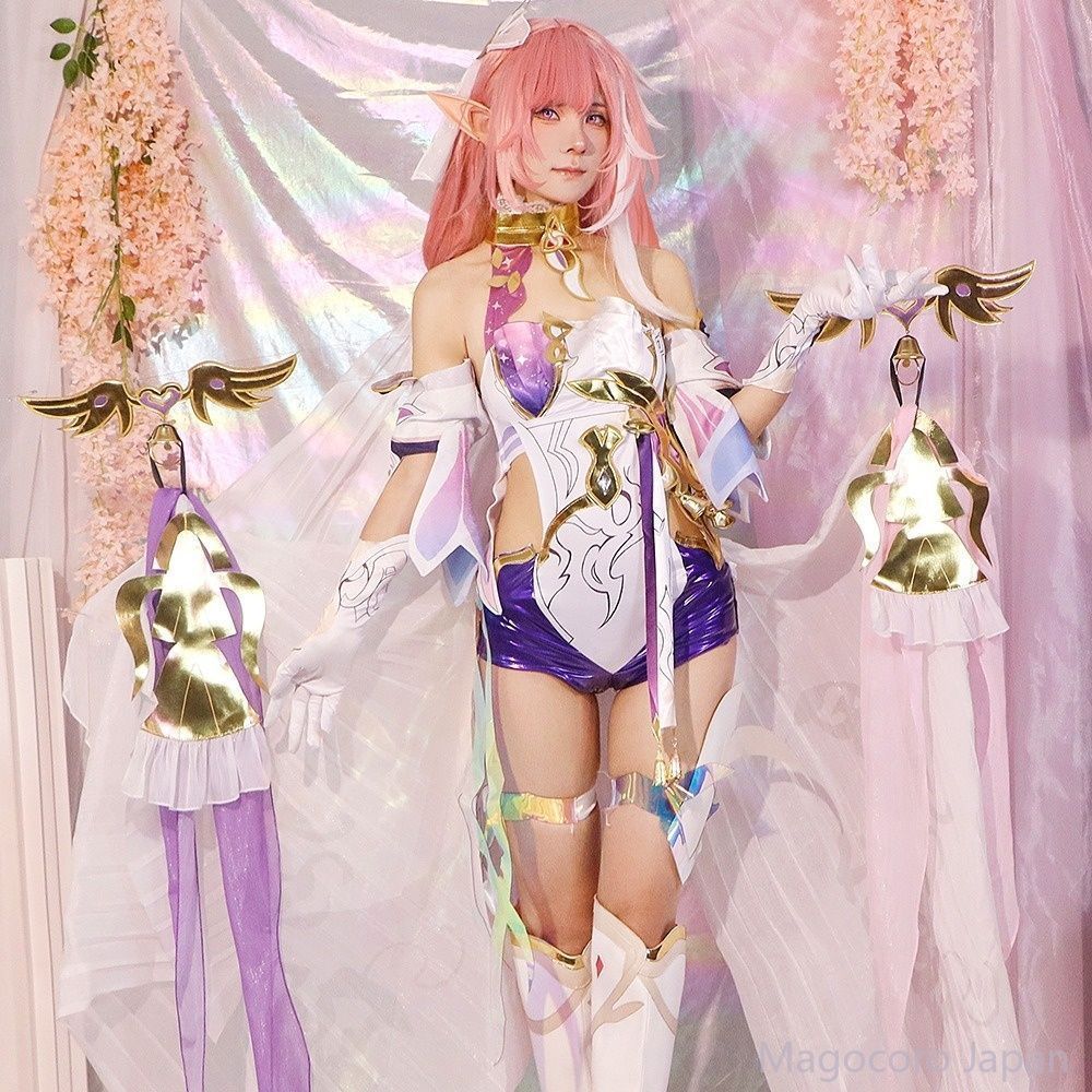 COSプレイ ドレス 崩壊3rd エリシア 二次元 アニメ 人の律者 レディース コスチューム