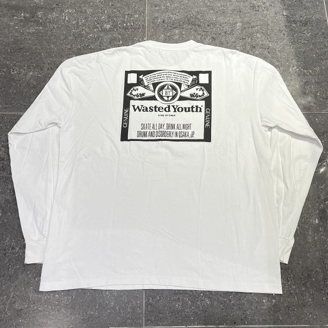 Wasted wasted youth 長袖シャツ S Youth L⁄S T-Shirt black