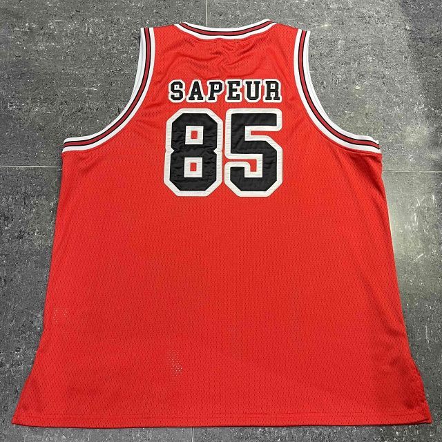 SAPEur BASKET TANK TOP SIZE-XXL サプール バスケットタンクトップ 南堀江店