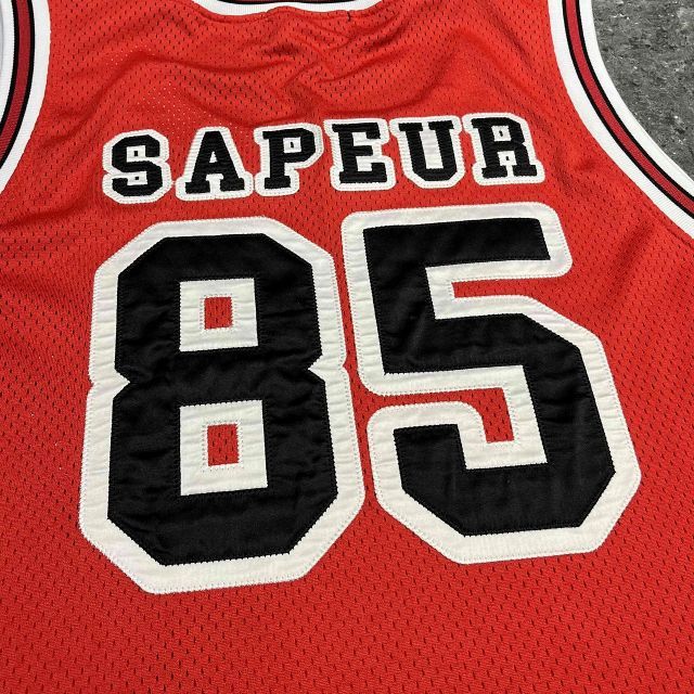 SAPEur BASKET TANK TOP SIZE-XXL サプール バスケットタンク