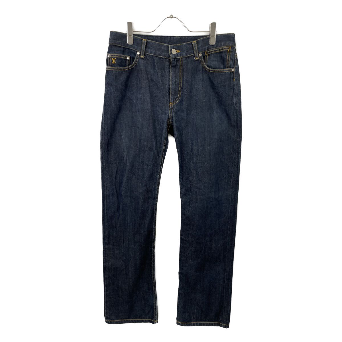 LOUIS VUITTON ルイヴィトン 09年 RM 092 M ステッチデザイン デニムパンツ 42