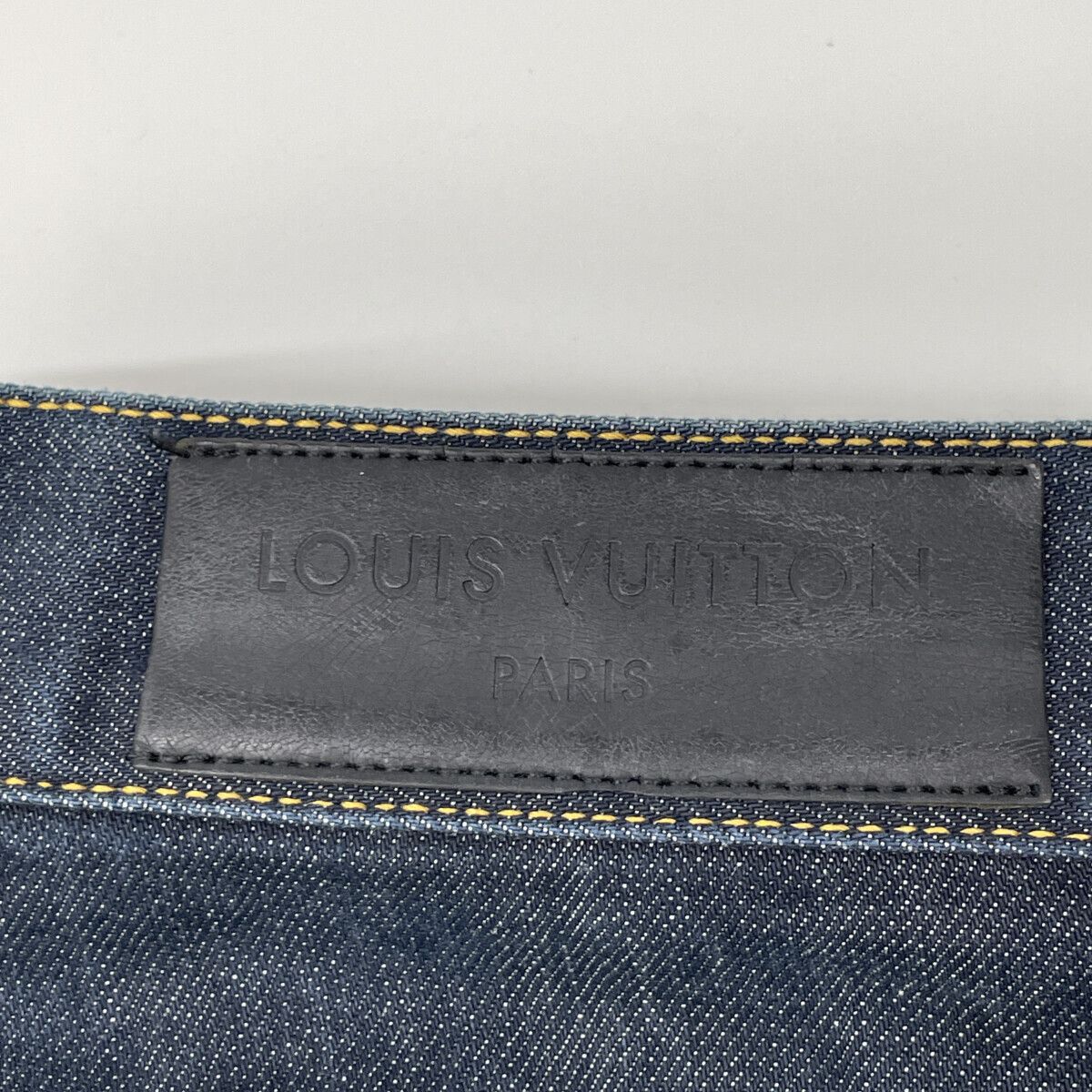  LOUIS VUITTON ルイヴィトン 09年 RM 092 M ステッチデザイン デニムパンツ 42 その他 パンツ