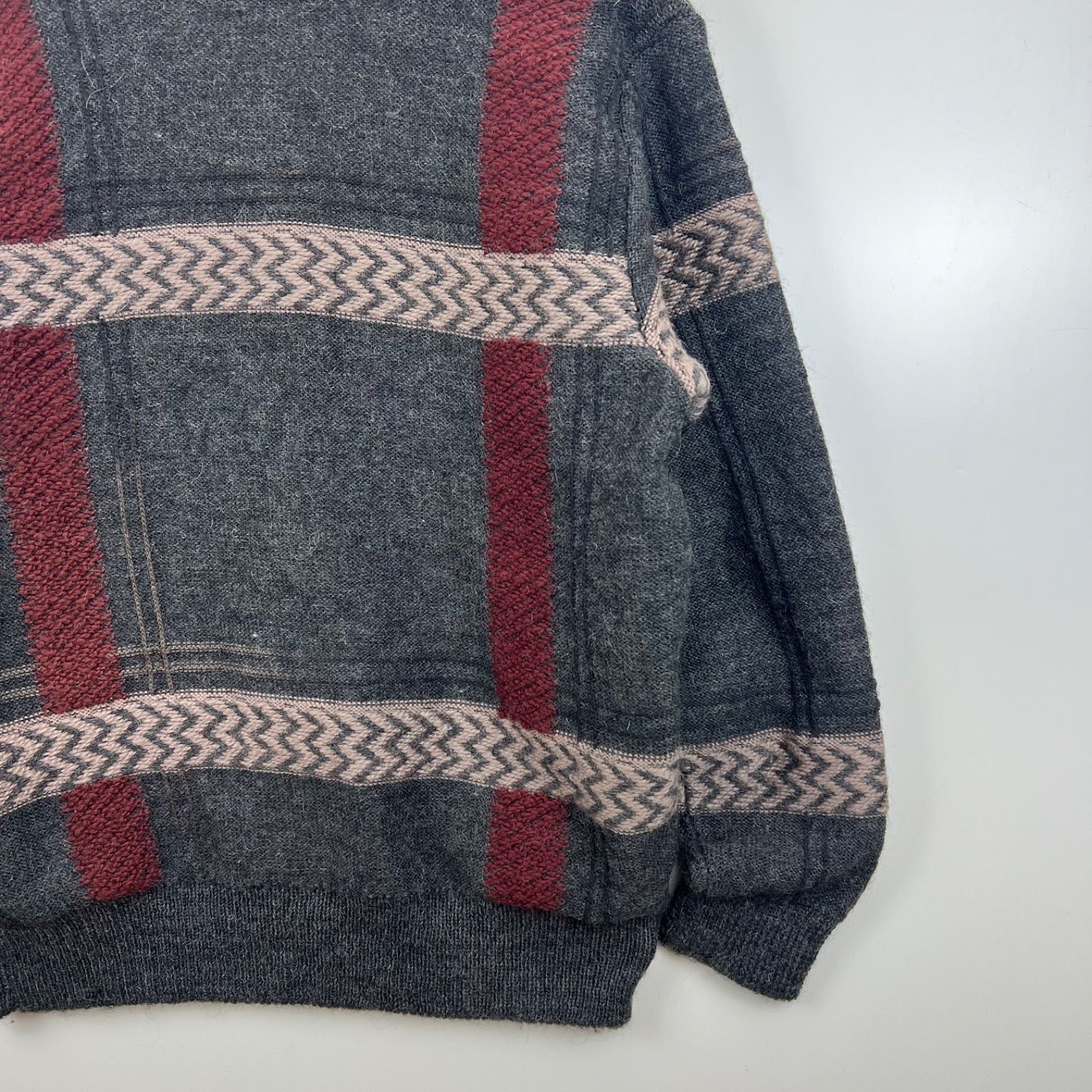 ウール カーディガン