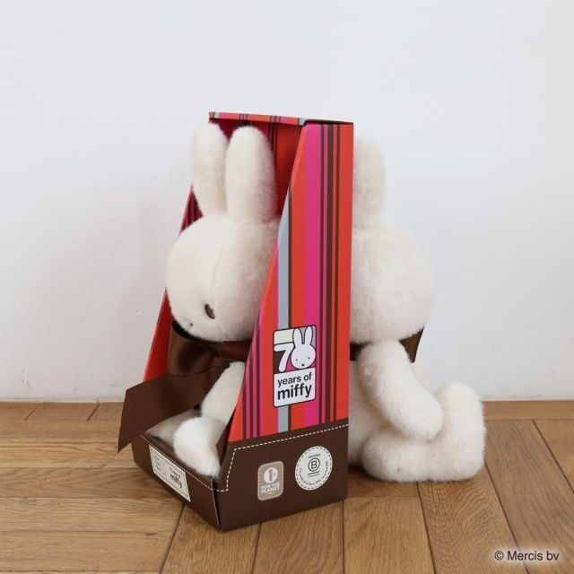 祝70周年の限定アイテム／ 正規品 ミッフィー ぬいぐるみ Miffy 70th