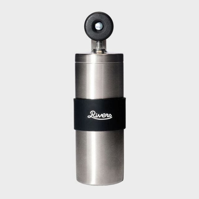 コーヒーミル RIVERS コーヒーグラインダー グリット2 セラミック刃 リバーズ コンパクト シンプル セラミックブレード 120 ml 18 8ステンレス ブラック シルバー RSL タンブラー スパイスボトル