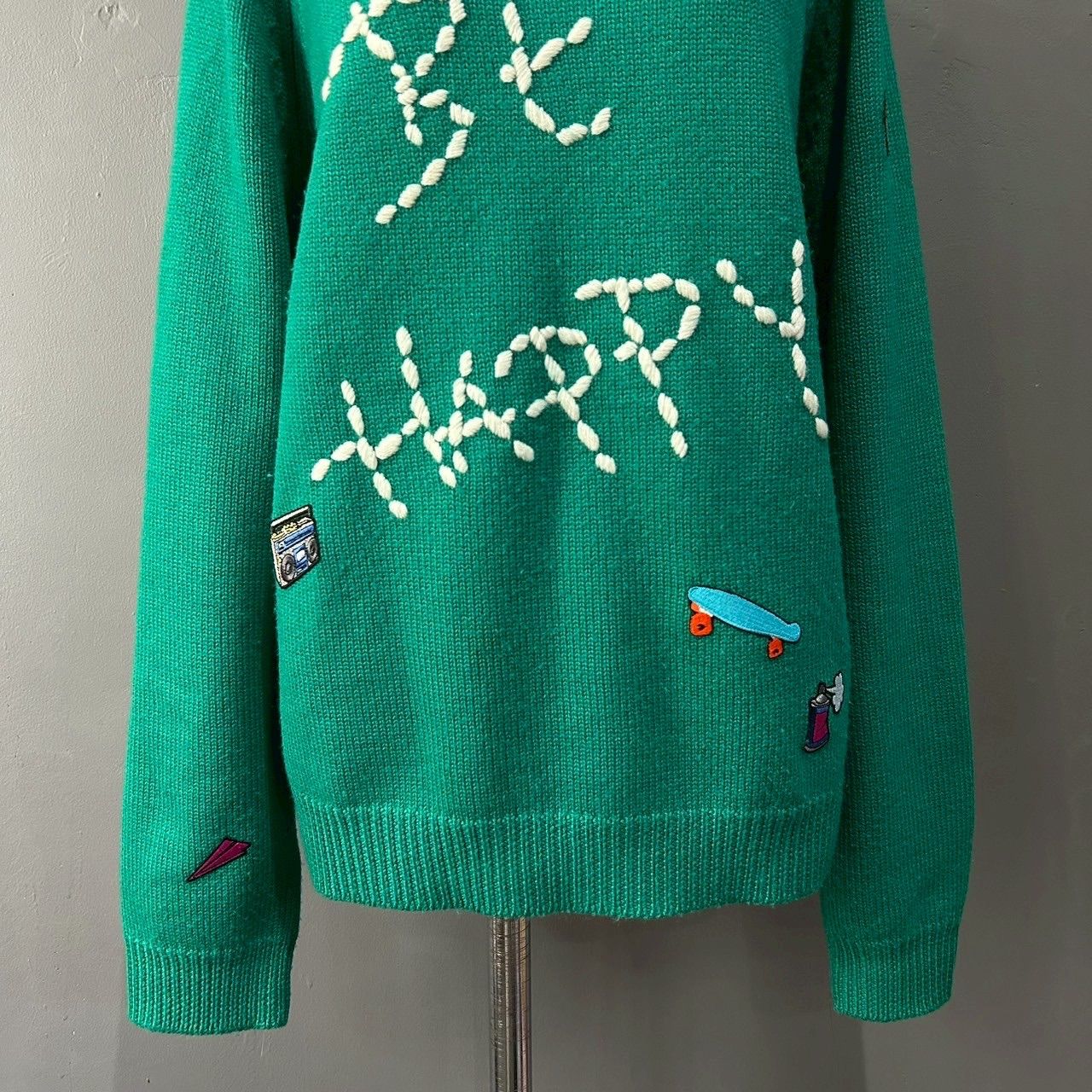 MIRA MIKATI BE HAPPY Sweater Wool Design ミラミカティ アローズ 